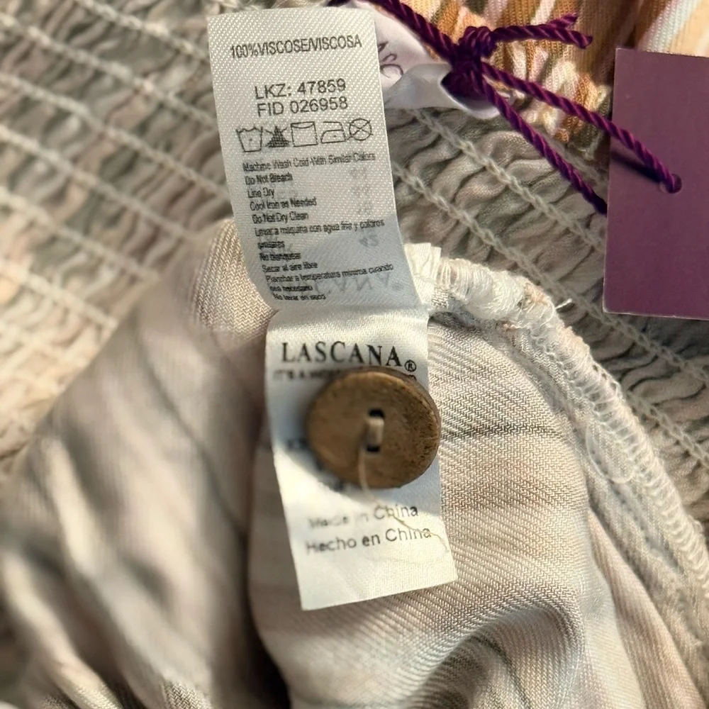 Lascana NWT Striped Brown Jumpsuit - Picture 7 of 7